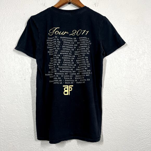 The Band Perry Tour 2011 Baby Doll Graphic Tee Merch Black - S - Picture 2 of 3